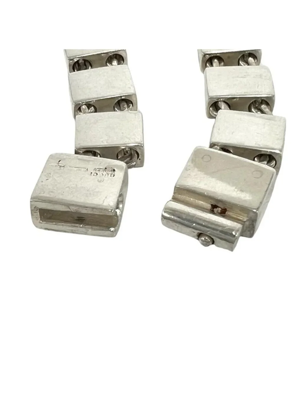 Gucci Vintage 925 Sterling Silver Chain Bracelet